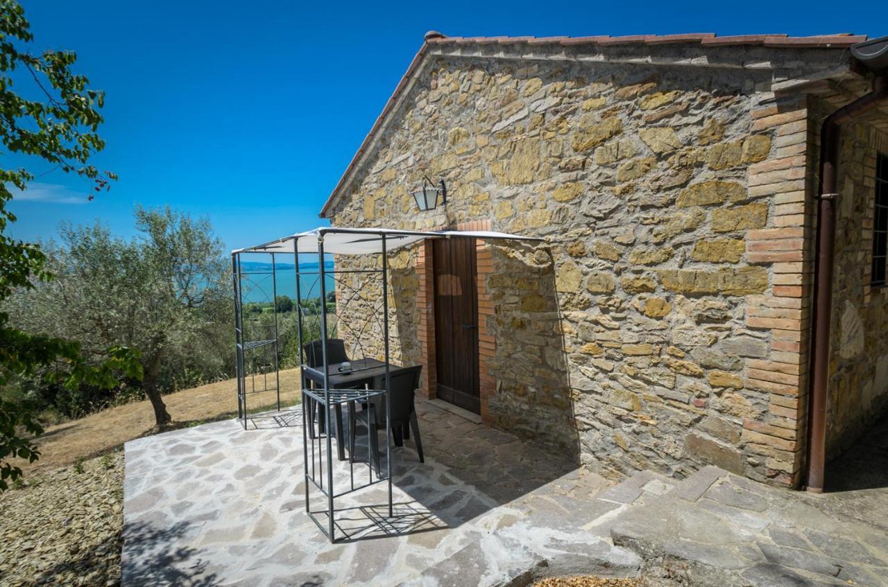 Aparthotel Poloturisticoumbria Rustico Con Piscina Vista Lago à Passignano sul Trasimeno Extérieur photo